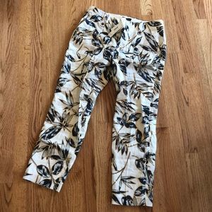 J Crew Tropical Capris